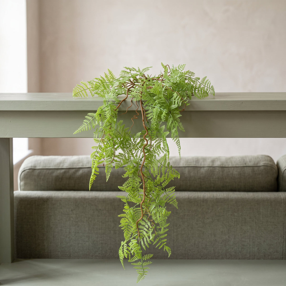 100cm Artificial Hanging Maidenhair Fern Plant Trailing Plants
