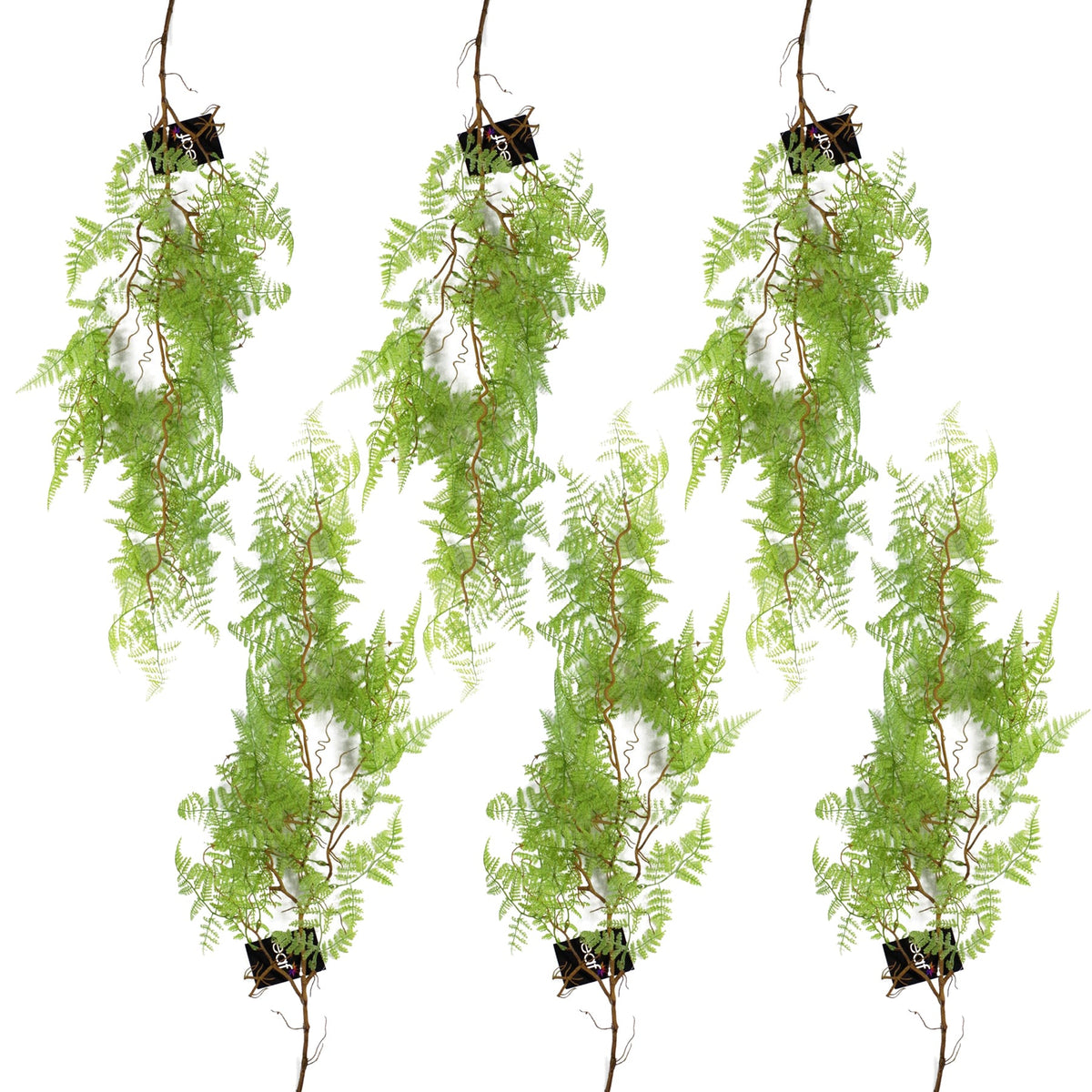100cm Artificial Hanging Maidenhair Fern Plant Trailing Plants – image 5