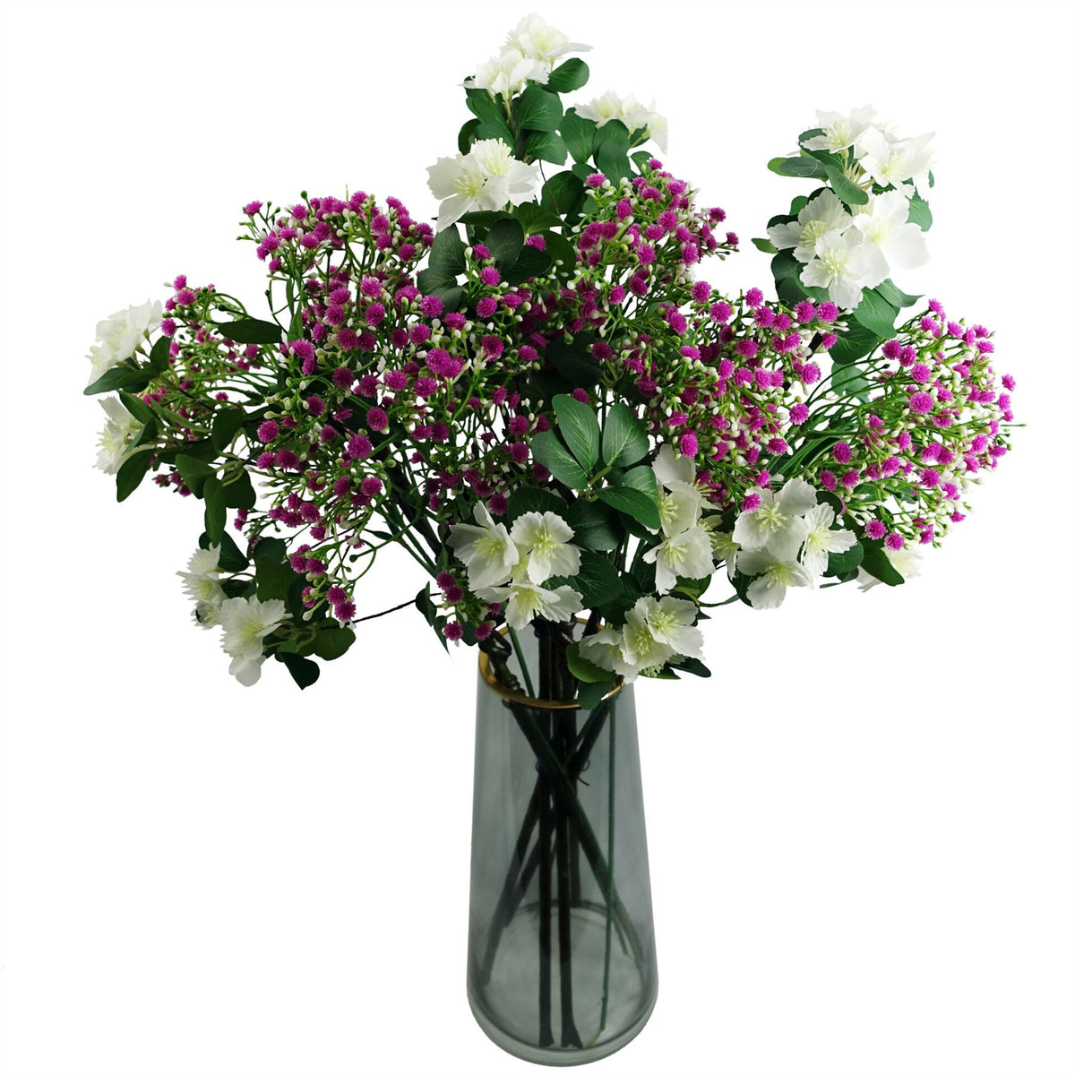60cm Artificial Flower Foliage Spray Stem – image 11