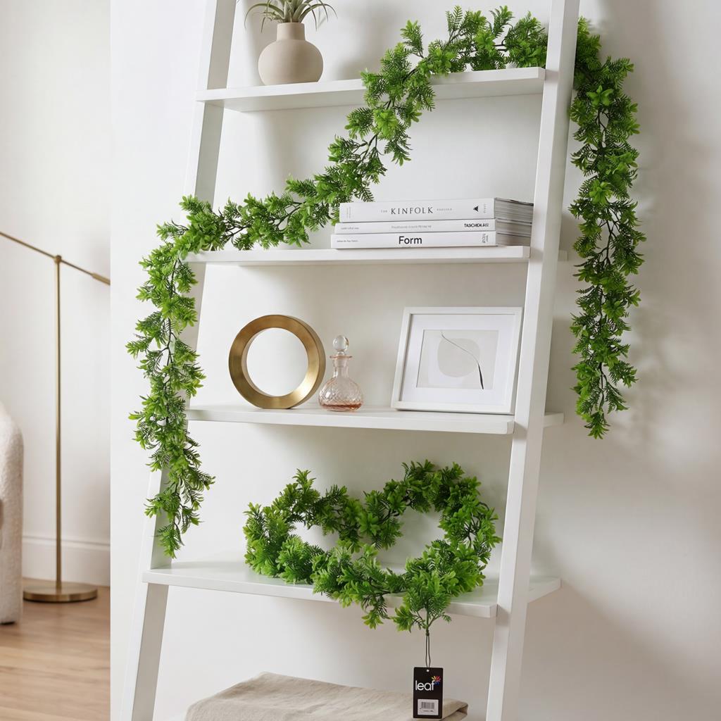 160cm Artificial Green Floral Garland Hanging Foliage Decoration – image 2