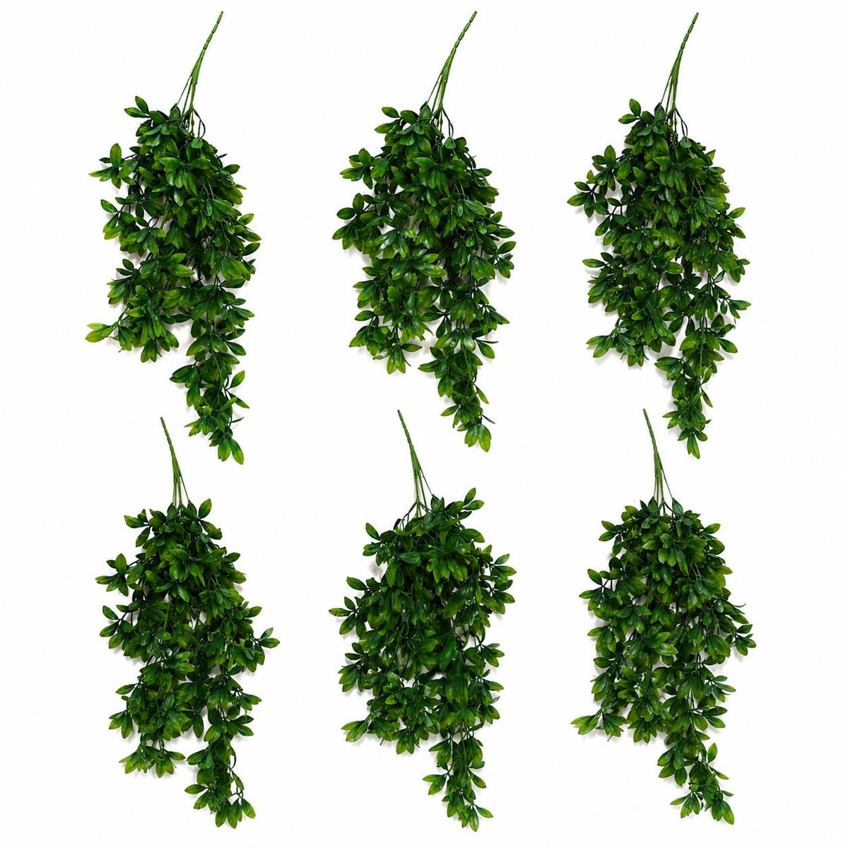 70cm Artificial Trailing Laurel Leaf Hanging Plant Realistic Green Plastic Foliage – image 4