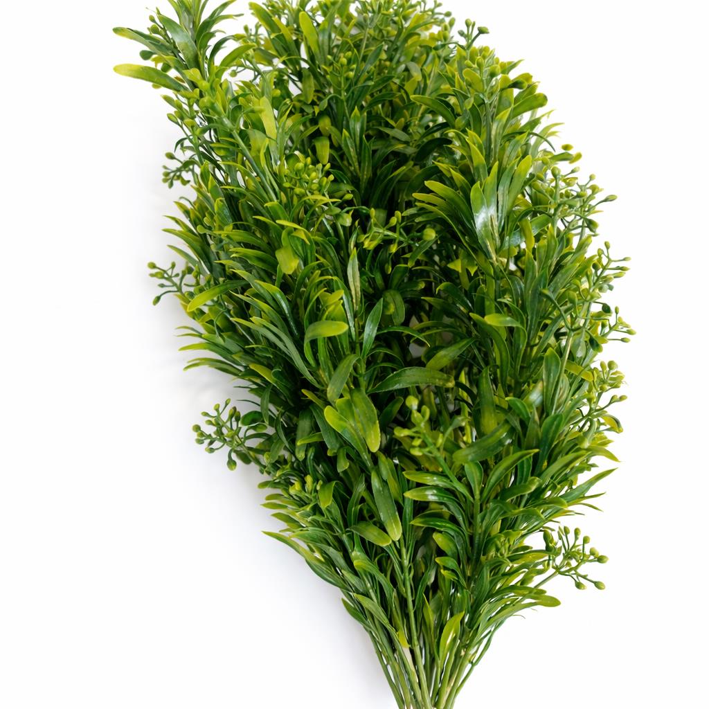 75cm Artificial Rosemary Style Foliage Bush Stem – image 3