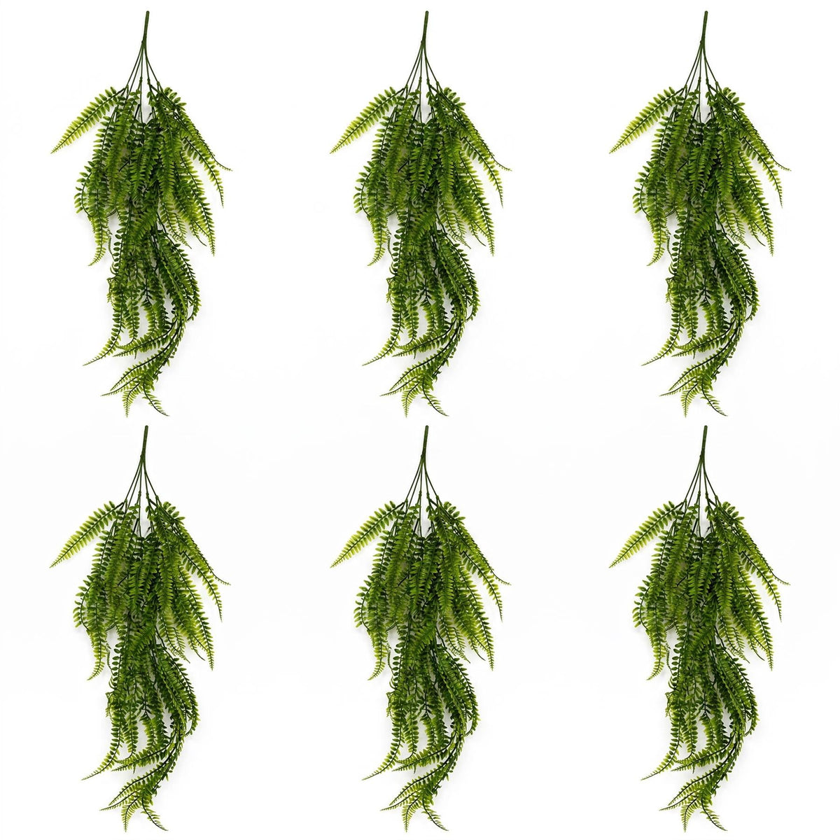 75cm Artificial Trailing Fern Plant Hanging Faux Greenery – image 5