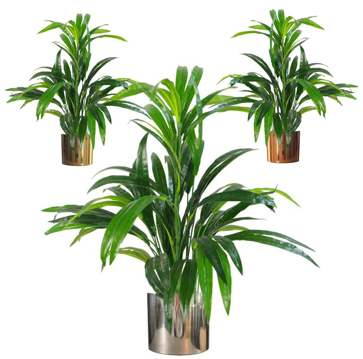 65cm Artificial Large Leaf Bamboo Shrub Plant – image 2