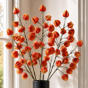 100cm Artificial Chinese Lantern Physalis Spray