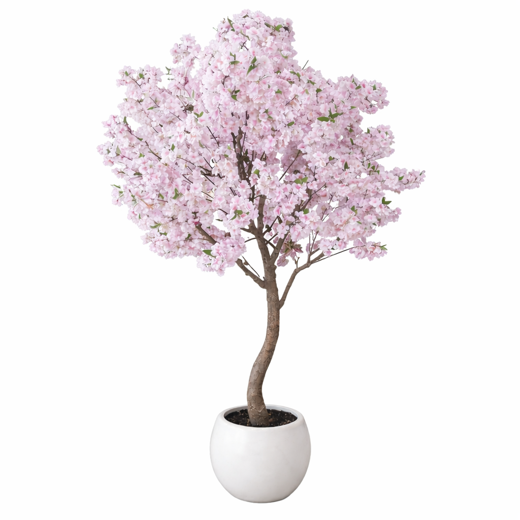 XXL Artificial Cherry Blossom Tree 2.6m (260cm) With Decorative Planter