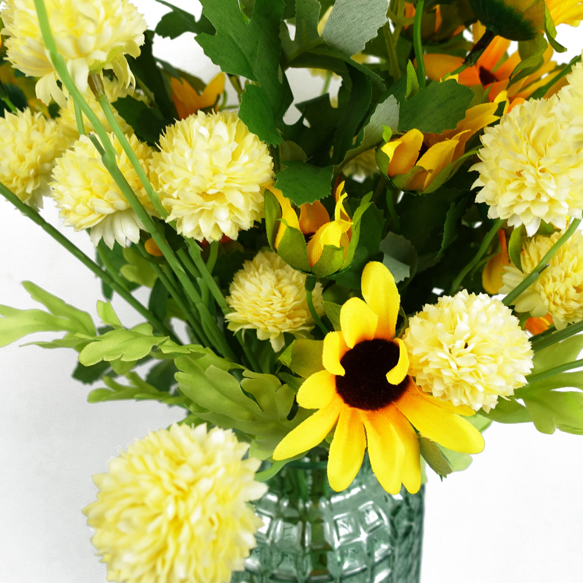 50cm Dahlia Pompom Faux Artificial Stem – image 9
