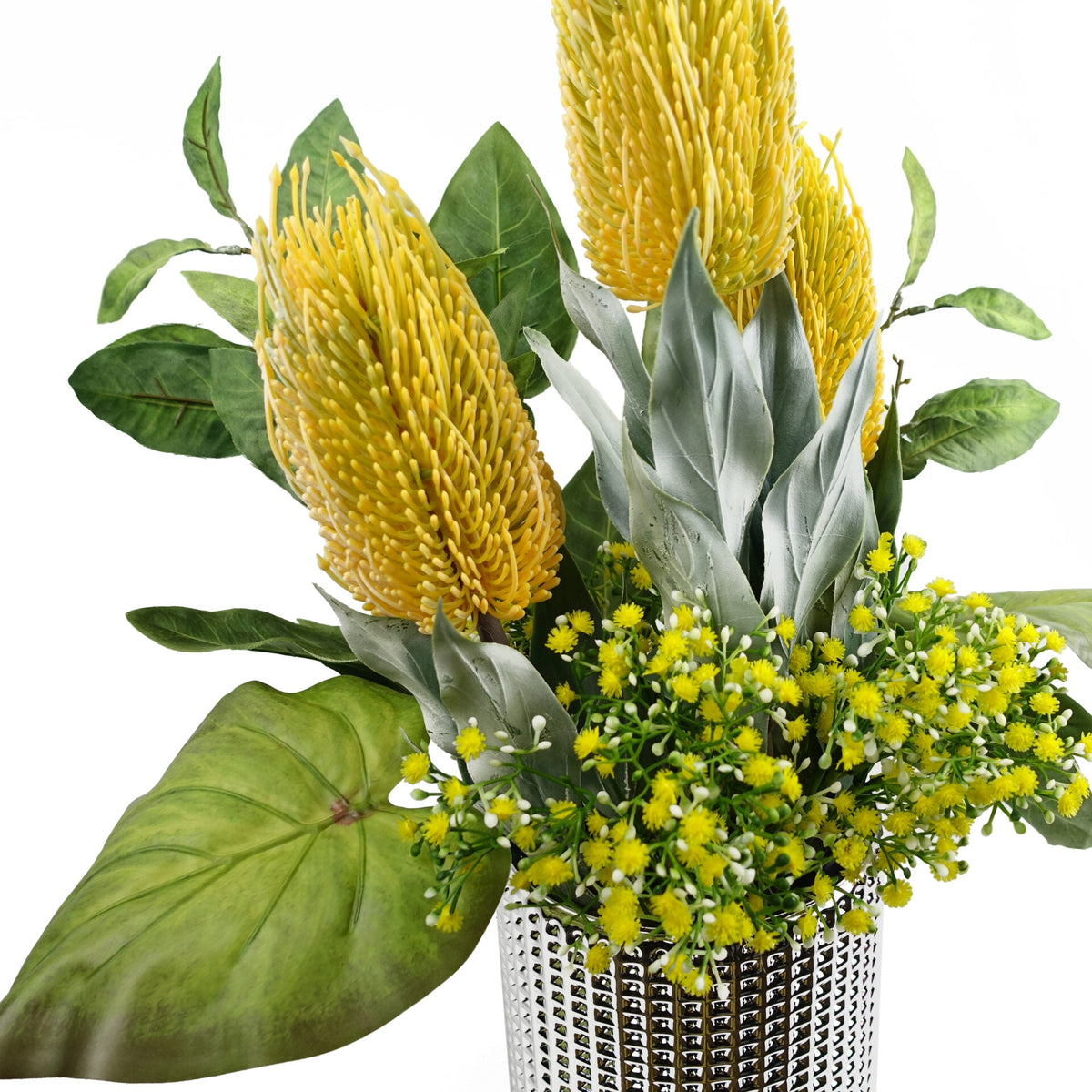 75cm Banksia Menziesii Faux Flower Stem Artificial – image 11