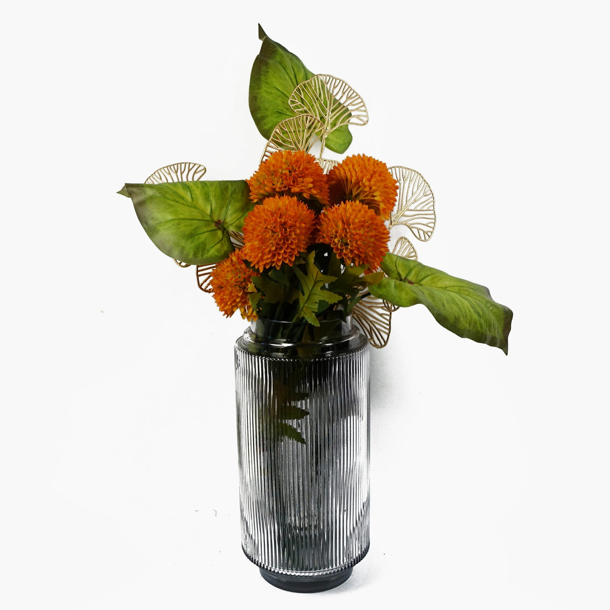 70cm Large Ball Dahlia Artificial Flower Stem Faux – image 21