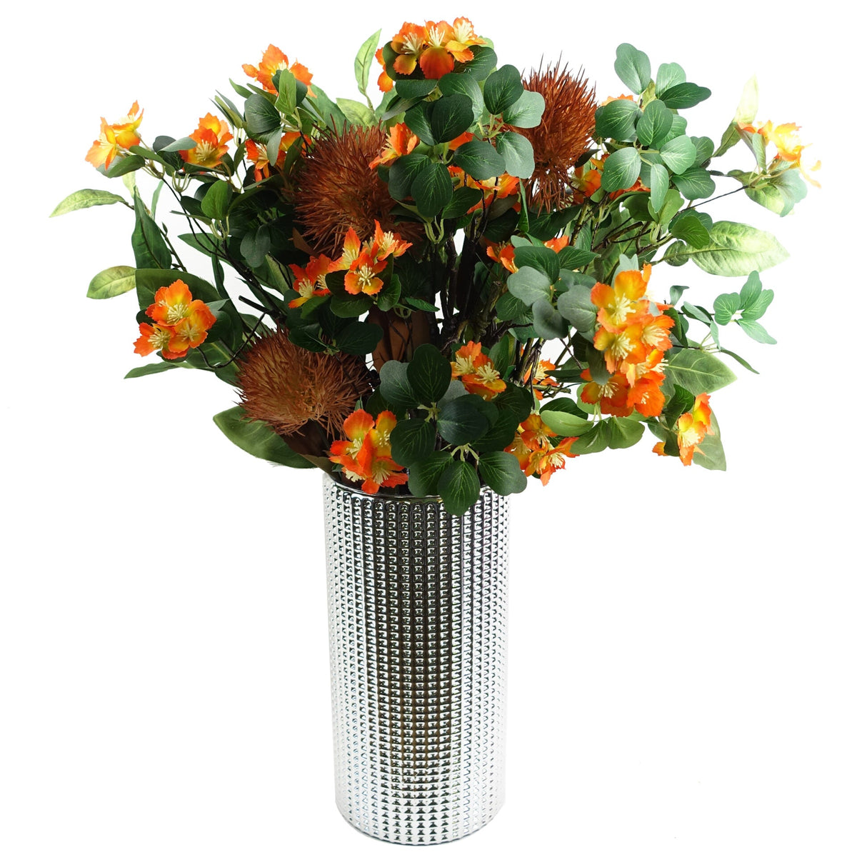 70cm Globe Thistle Faux Ball Artificial Flower Stem – image 10