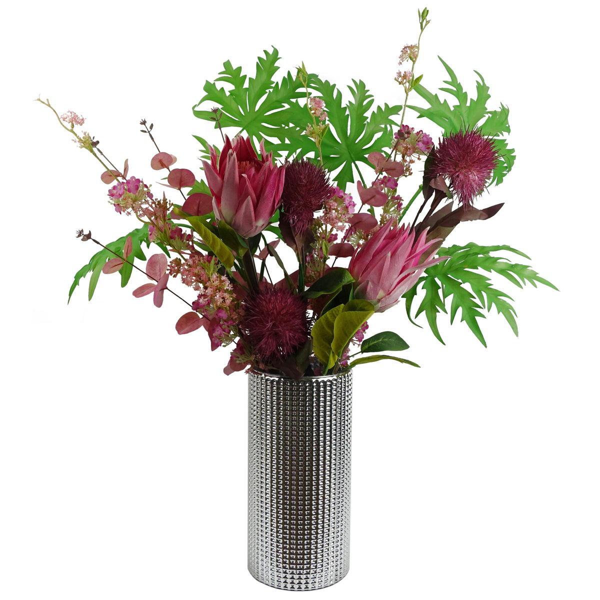70cm Globe Thistle Faux Ball Artificial Flower Stem – image 2