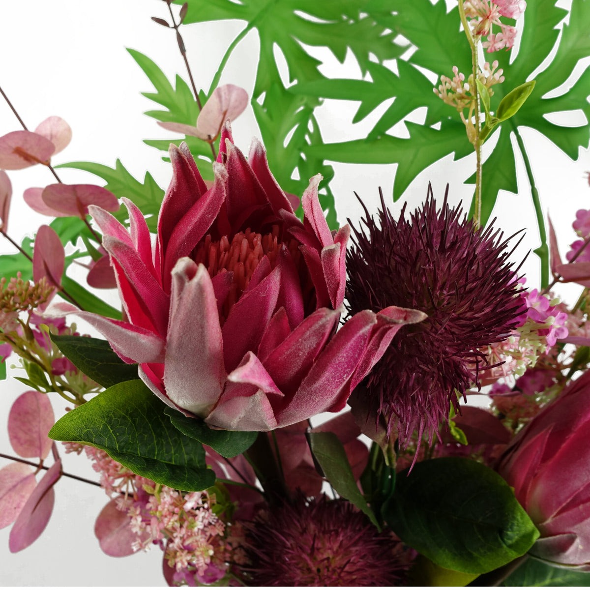 70cm Globe Thistle Faux Ball Artificial Flower Stem – image 6