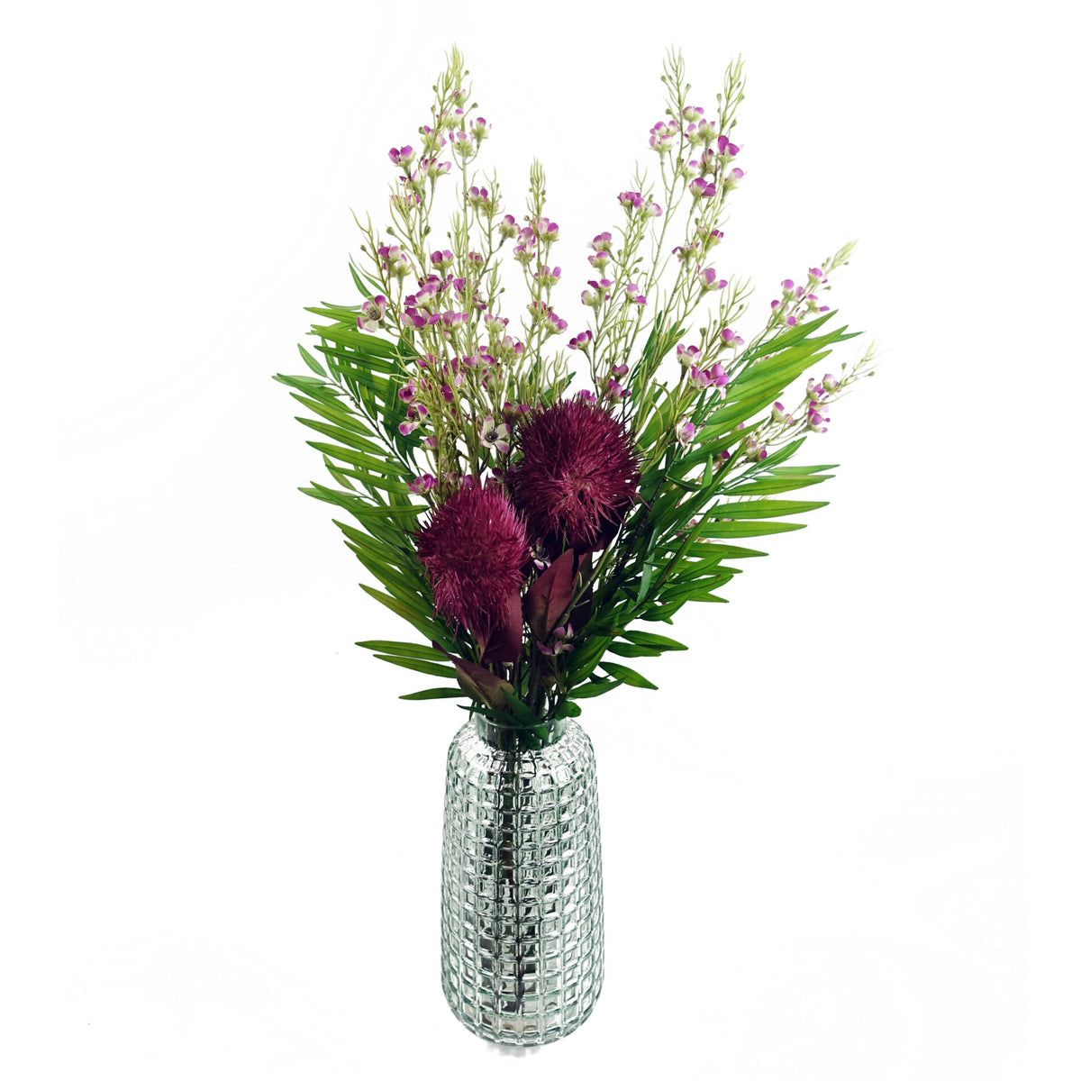 70cm Globe Thistle Faux Ball Artificial Flower Stem – image 9