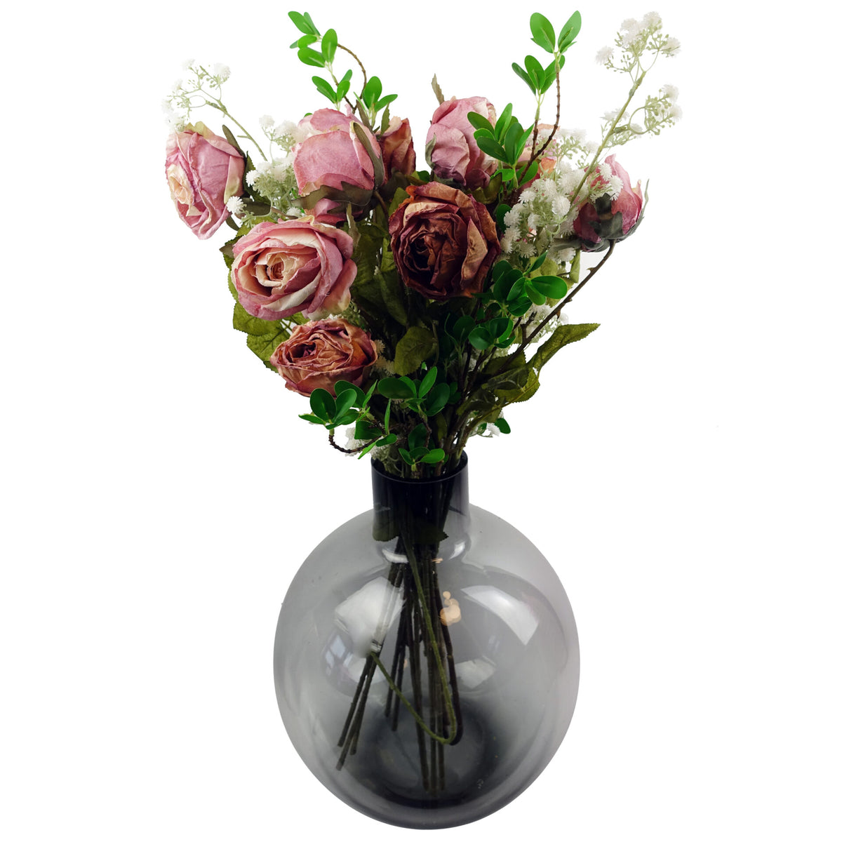 70cm Artificial Realistic Faux Rose – image 2