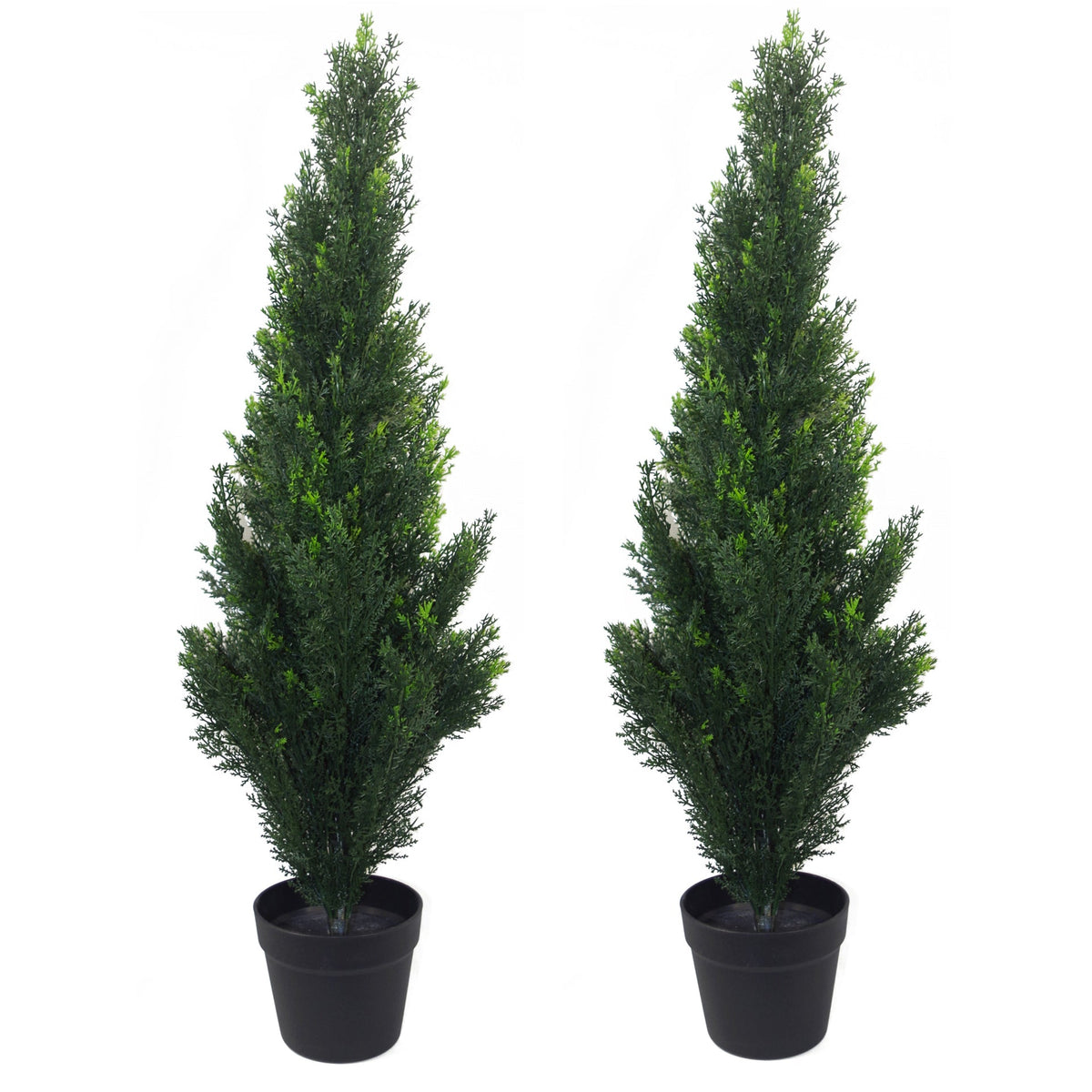 Artificial Cedar Cypress Topiary Tree Outdoor UV Resistant – image 6