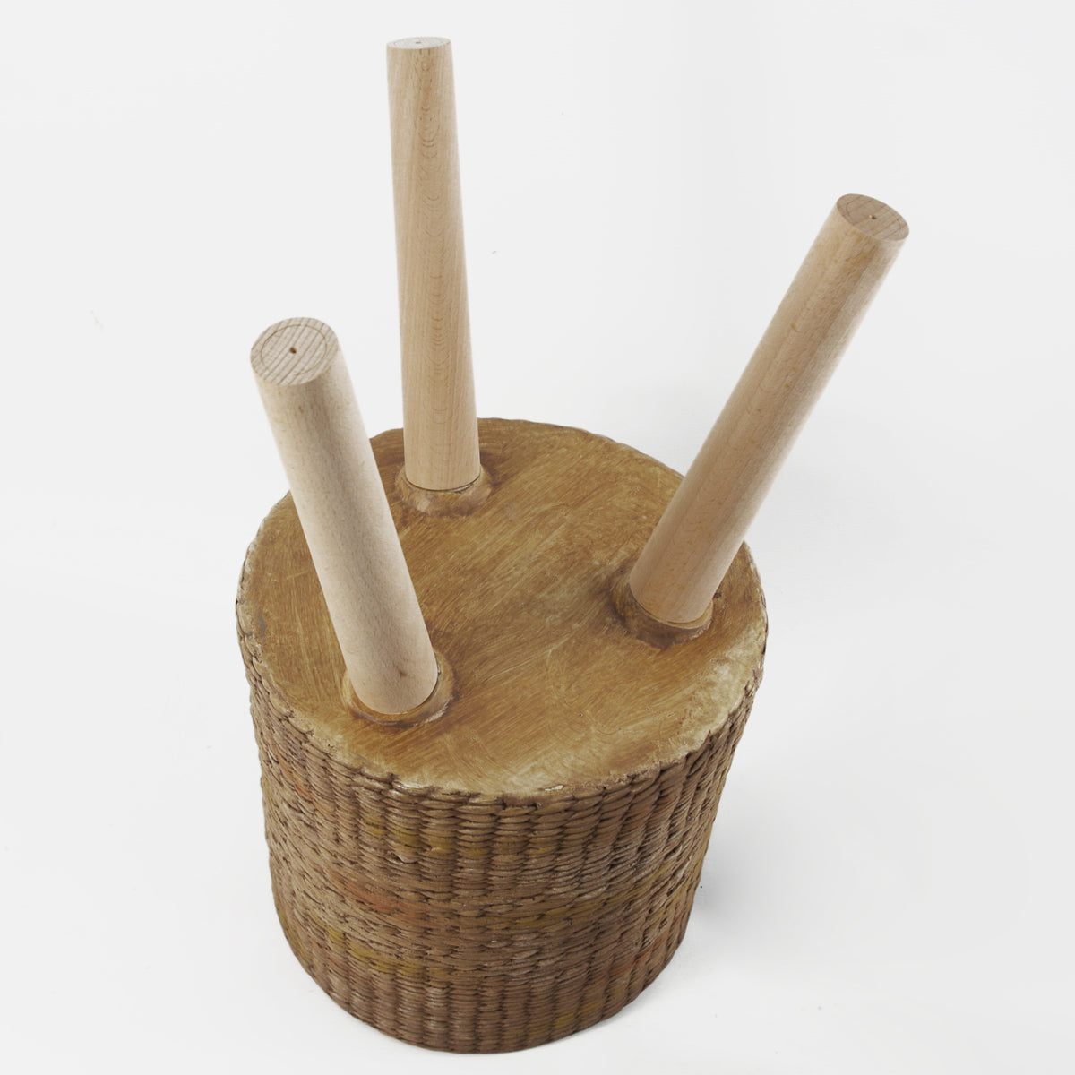54cm x 30cm Rattan Effect Composite Large Planter – image 8