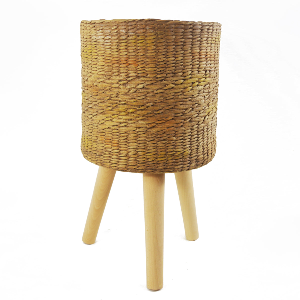 54cm x 30cm Rattan Effect Composite Large Planter – image 10