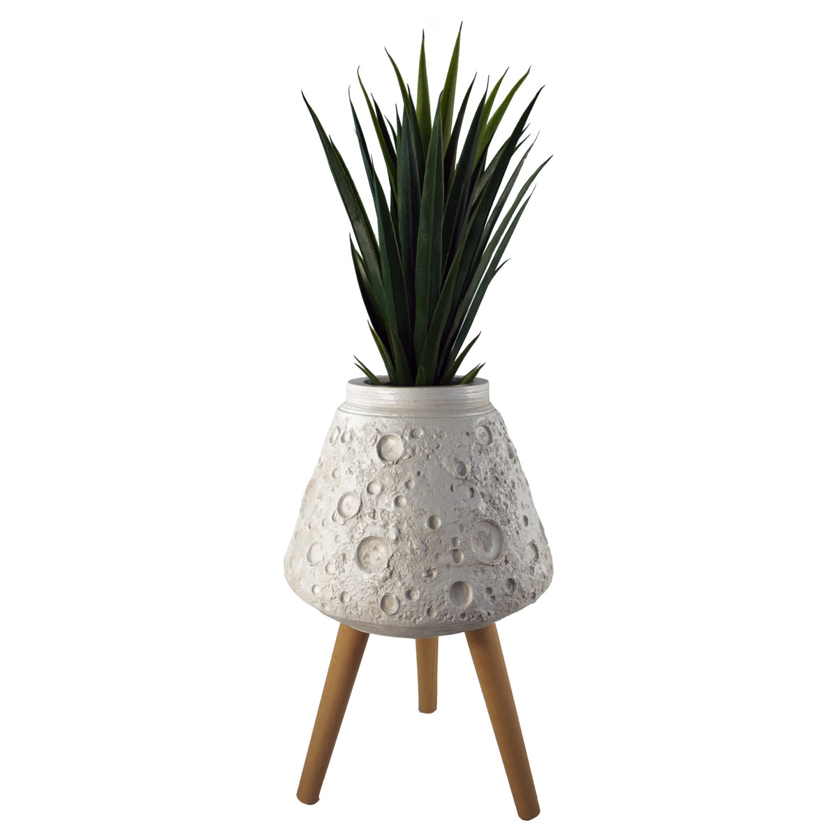 62cm x 40cm Large Lunar White Planter – image 2