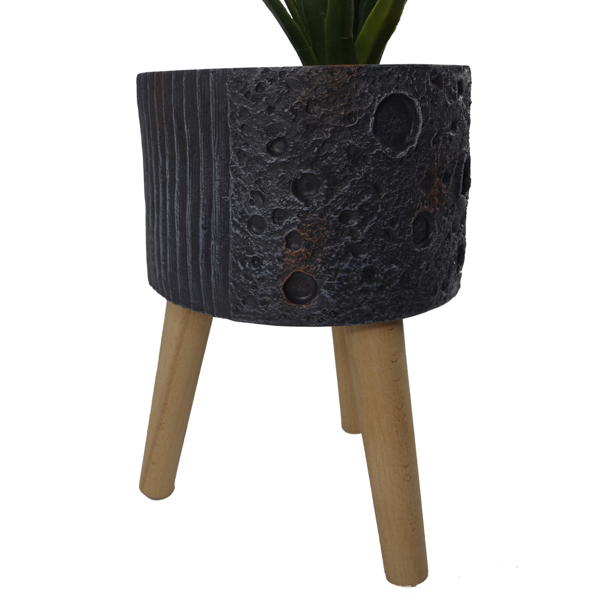 35cm x 24cm Large Lunar Black Planter – image 6