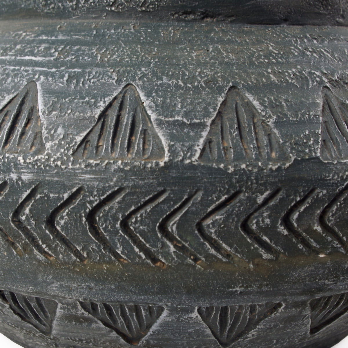 21cm x 40cm Large Grey Gliese Triangle Planter – image 5