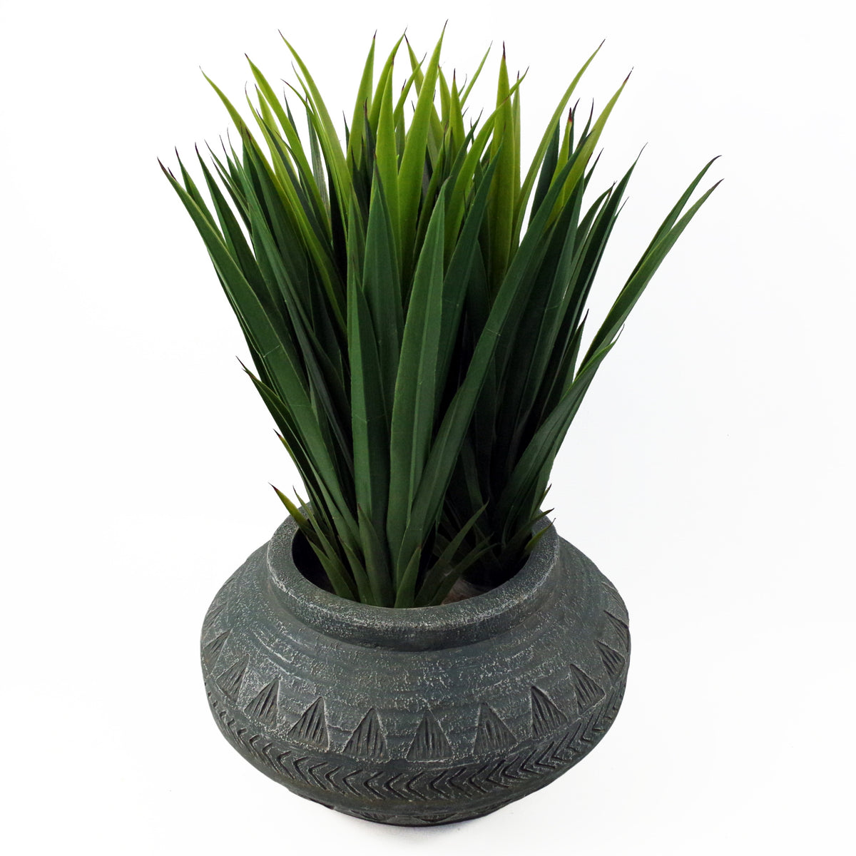 21cm x 40cm Large Grey Gliese Triangle Planter – image 7