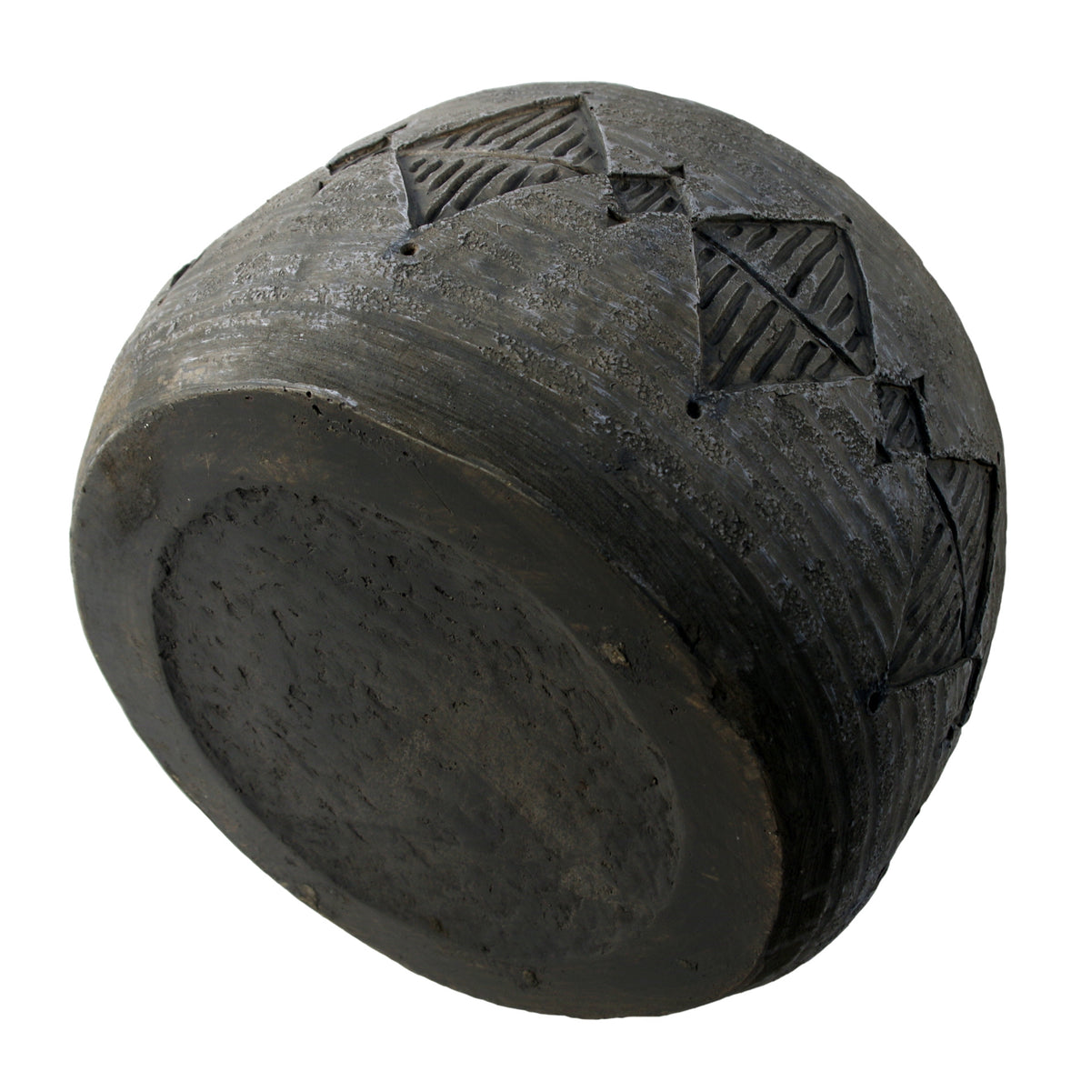 26cm x 36cm Large Grey Gliese Diamond Planter – image 5