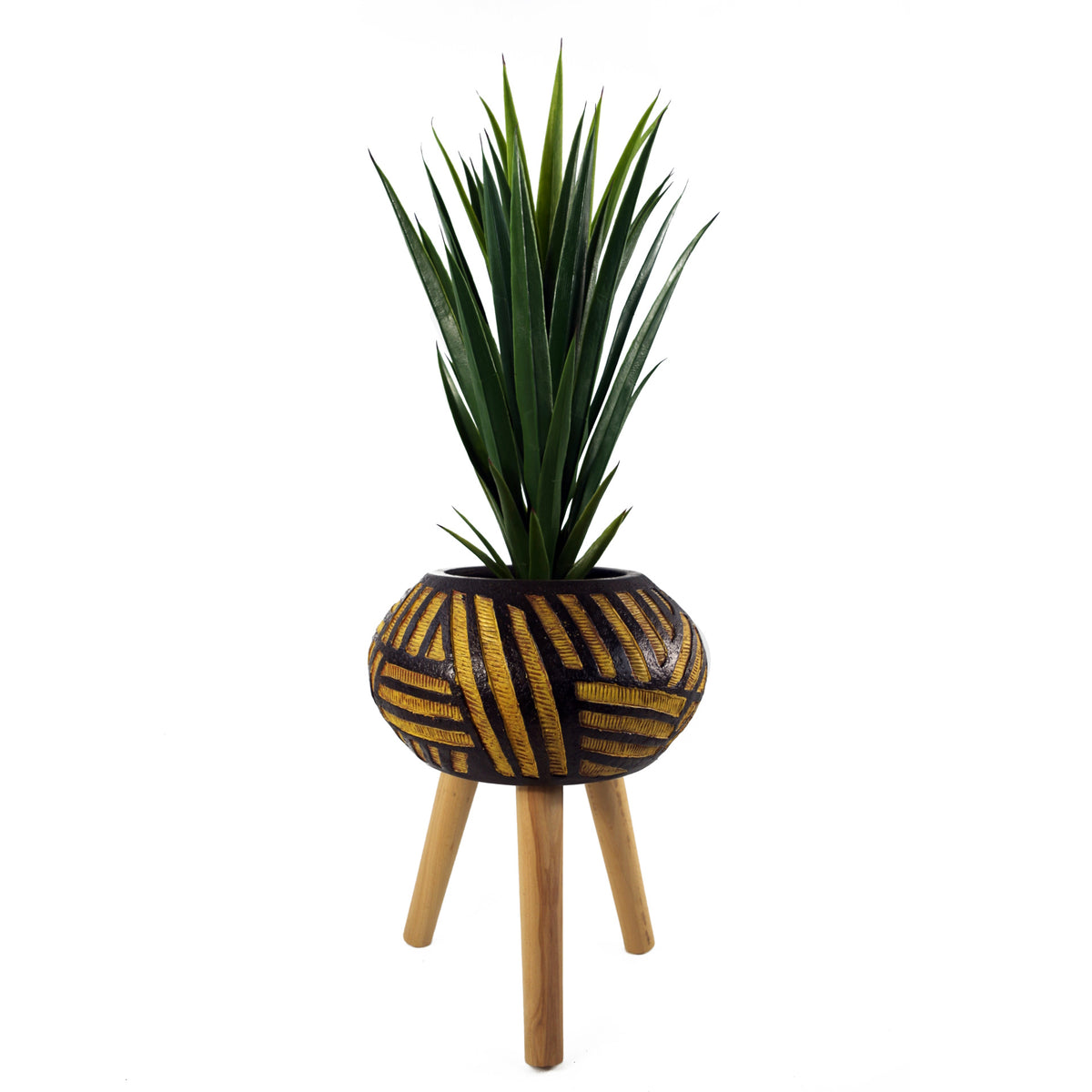 45cm x 34cm Bali Composite Oval Large Planter – image 2