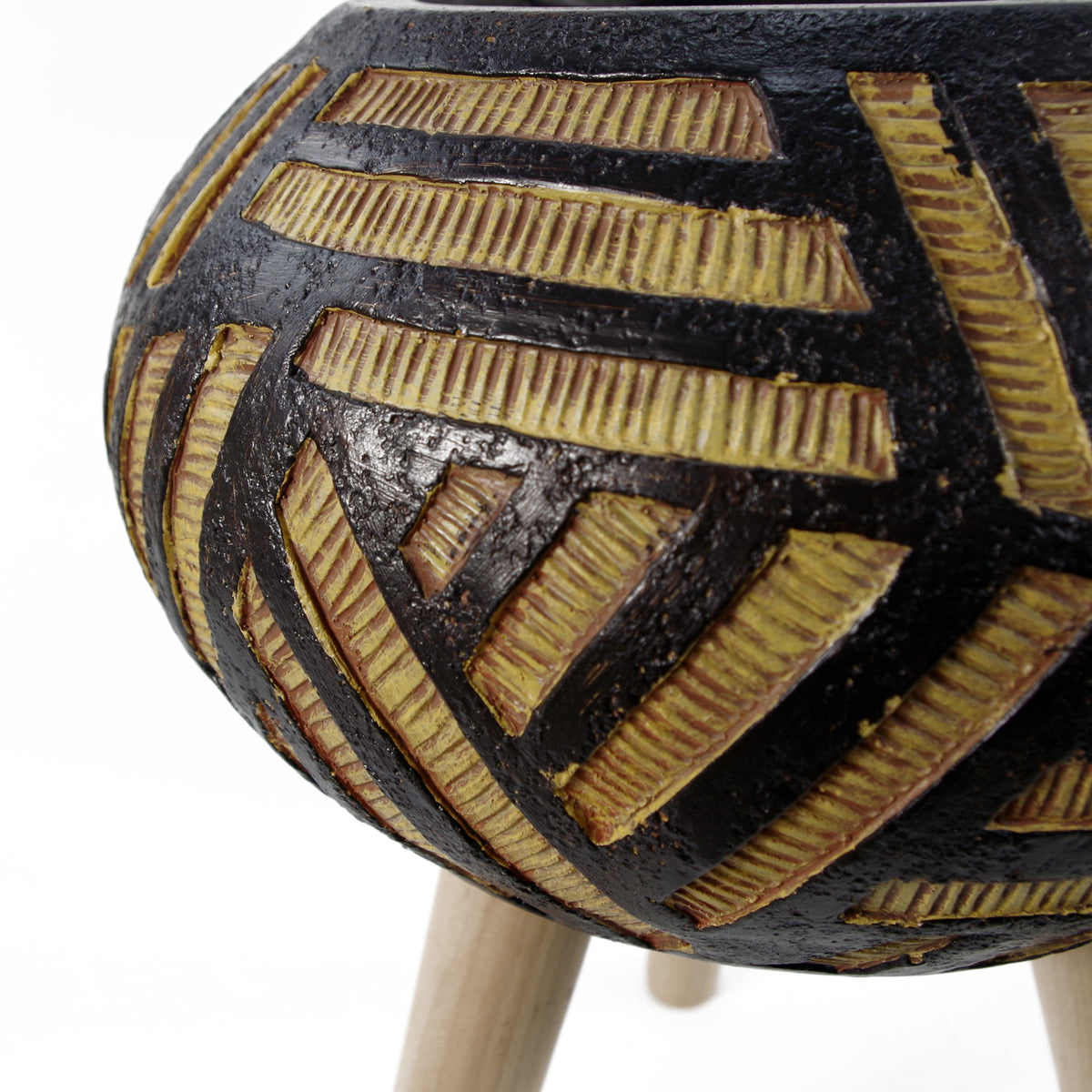 45cm x 34cm Bali Composite Oval Large Planter – image 4
