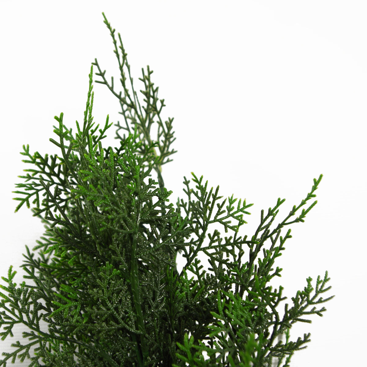 90cm Artificial Cypress Topiary Tree With Natural Wood Trunk – image 3