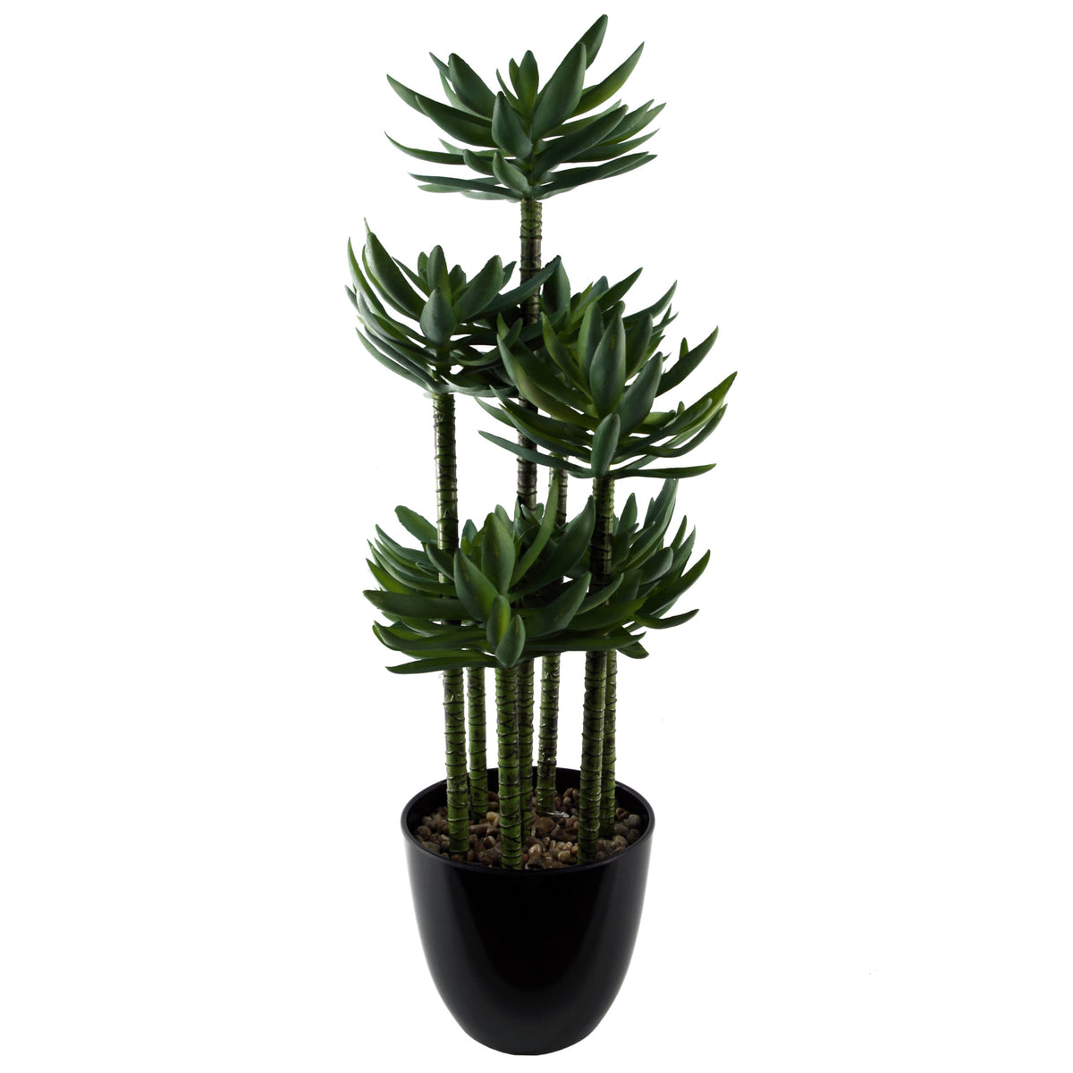 60cm Artificial Tropical Yucca in Planter – image 2