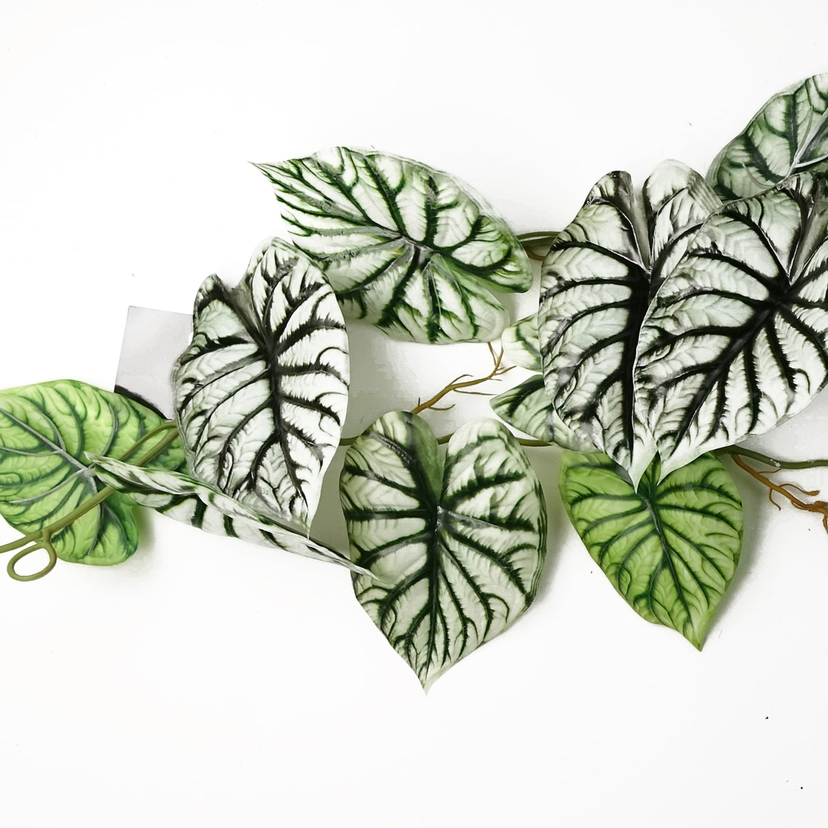 120cm Artificial Hanging Trailing Plant Alocasia Dragon Scale – image 10
