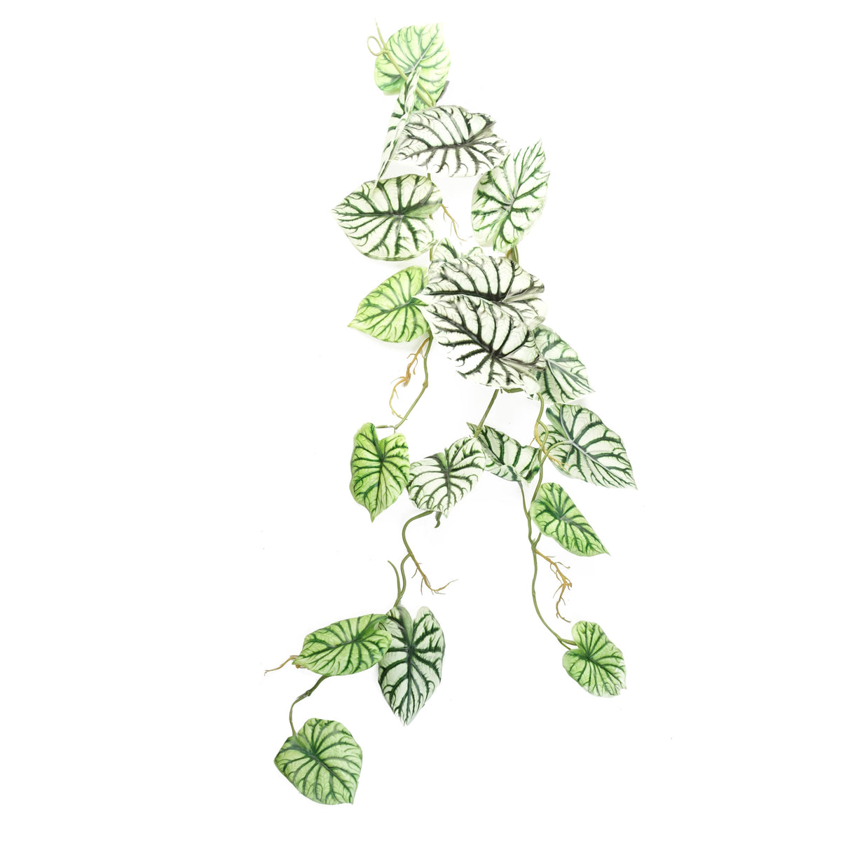 120cm Artificial Hanging Trailing Plant Alocasia Dragon Scale