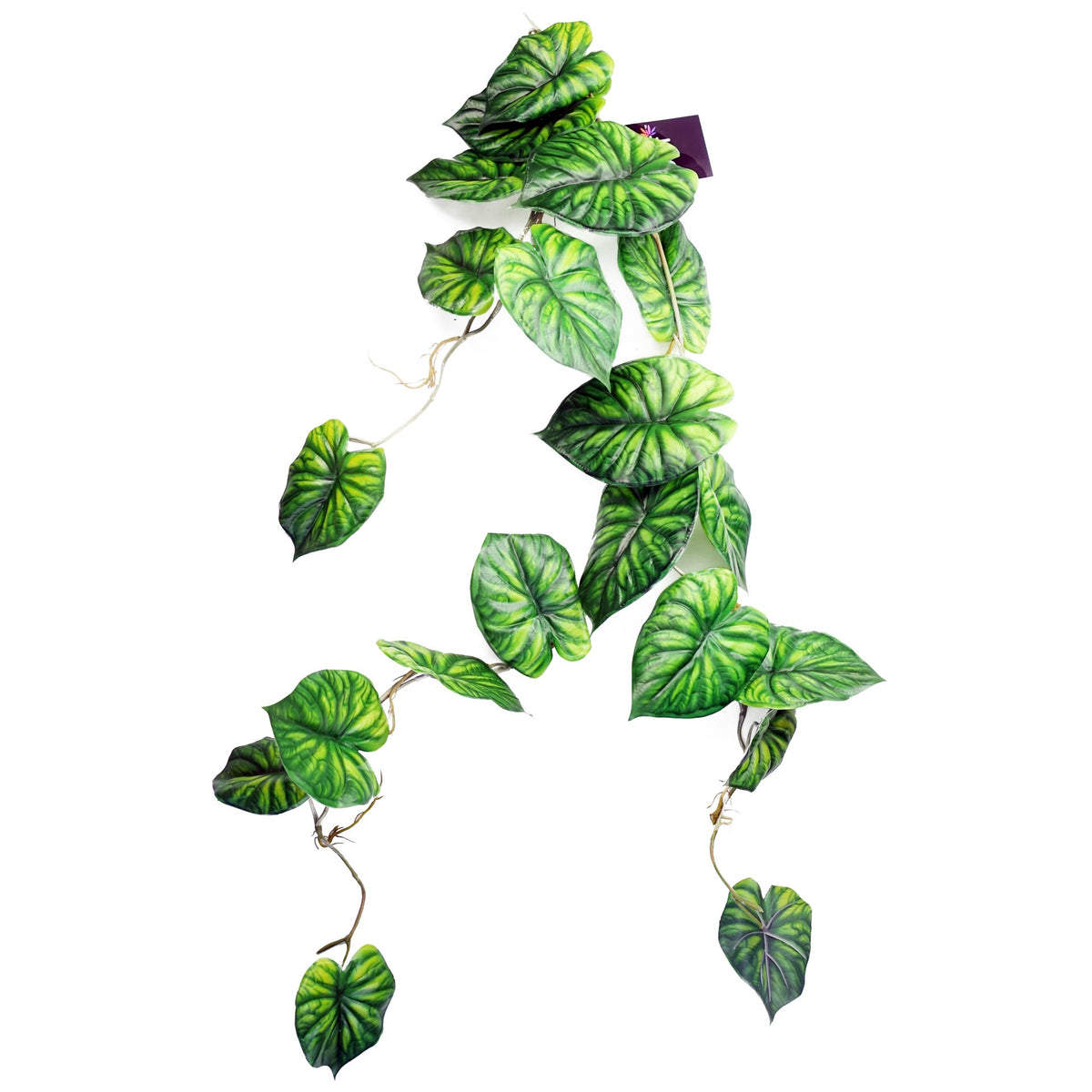 120cm Artificial Hanging Trailing Plant Alocasia Dragon Scale – image 18