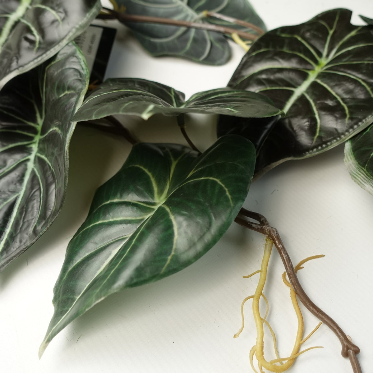120cm Artificial Hanging Trailing Plant Alocasia Dragon Scale – image 21