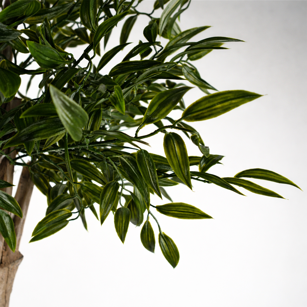 140cm UV Resistant Artificial Ruscus Tree- 2716 leaves – image 5