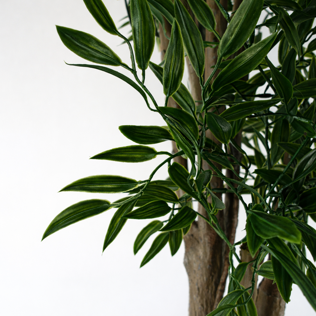 140cm UV Resistant Artificial Ruscus Tree- 2716 leaves – image 3