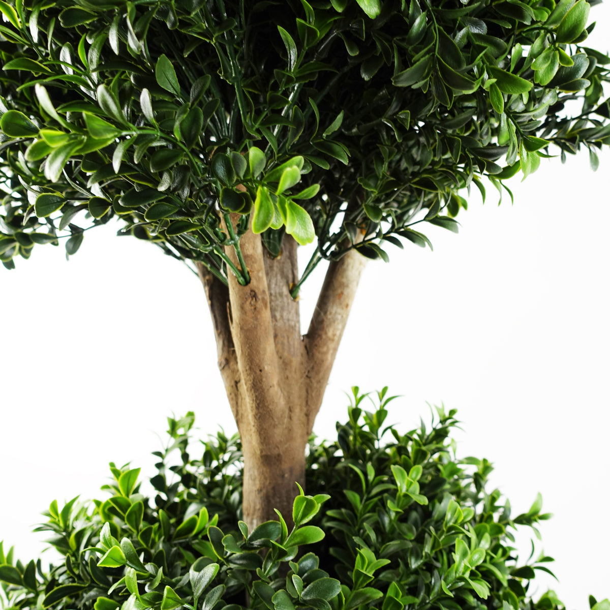 120cm Buxus Triple Ball Artificial Tree UV Resistant Outdoor Topiary – image 2