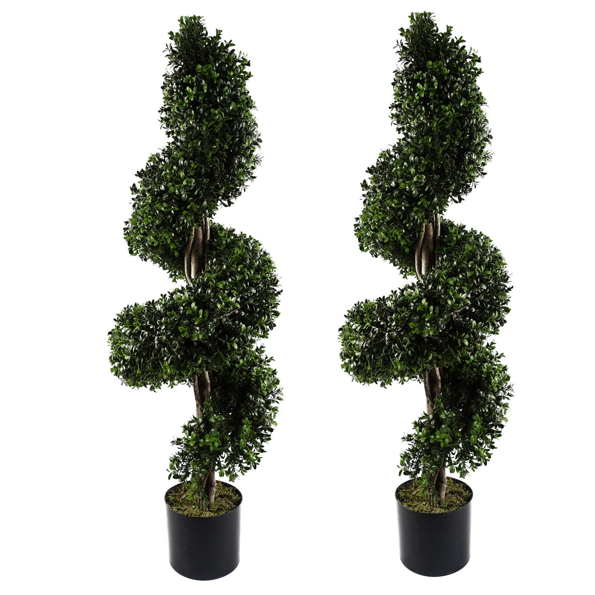 Large Spiral Buxus Artificial Topiary Tree UV Resistant Outdoor – image 5