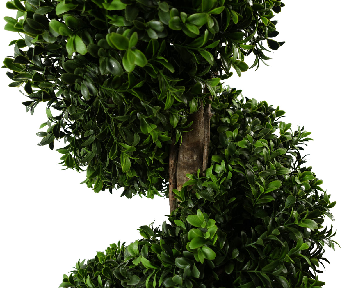 Large Spiral Buxus Artificial Topiary Tree UV Resistant Outdoor – image 4