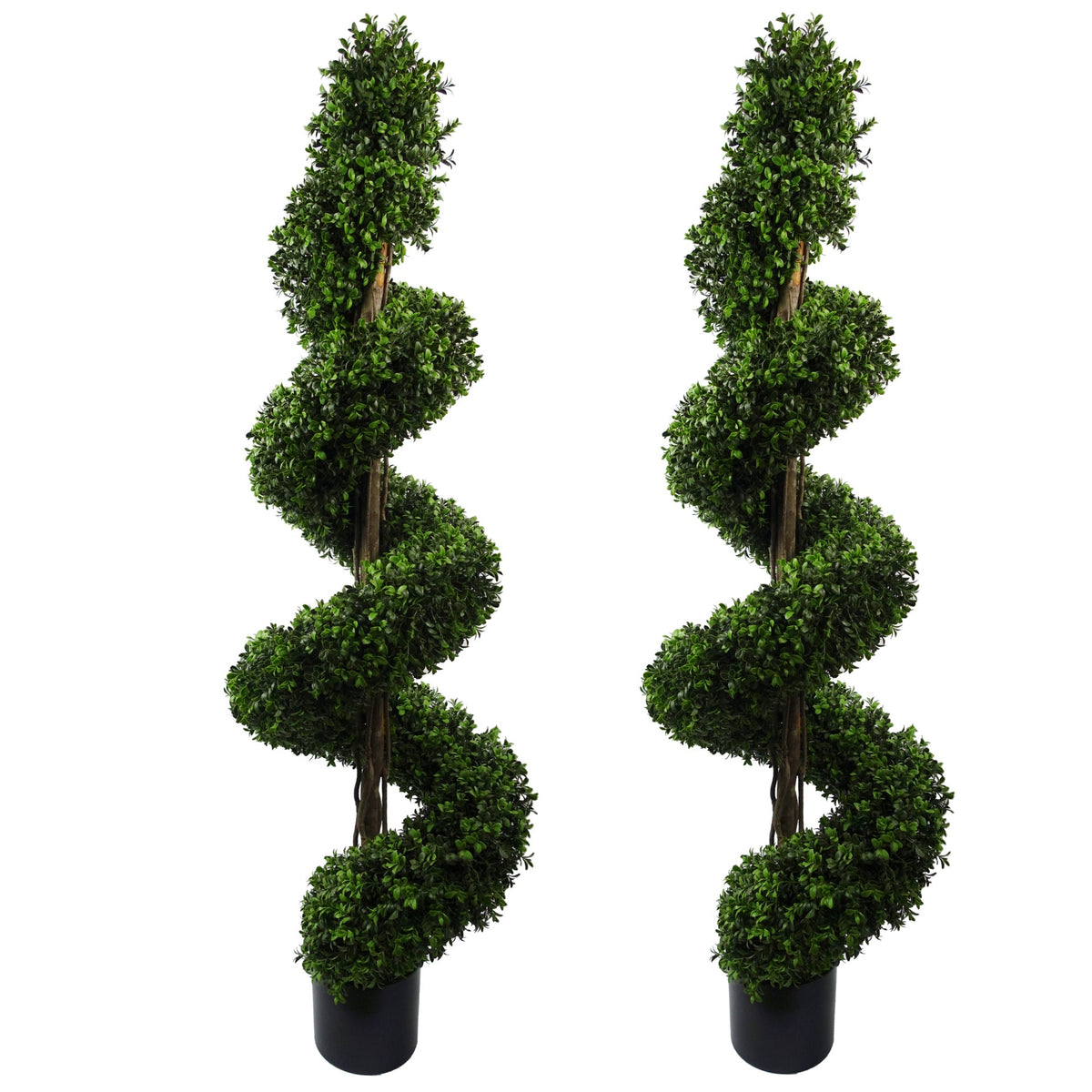 Large Spiral Buxus Artificial Topiary Tree UV Resistant Outdoor – image 6