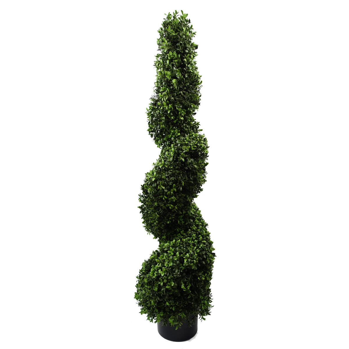120cm Spiral Buxus Artificial Tree UV Resistant Outdoor