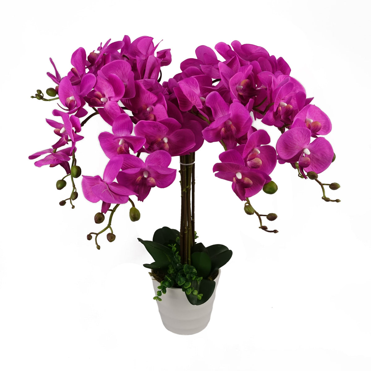 85cm Artificial Deluxe Bush Orchid – image 2