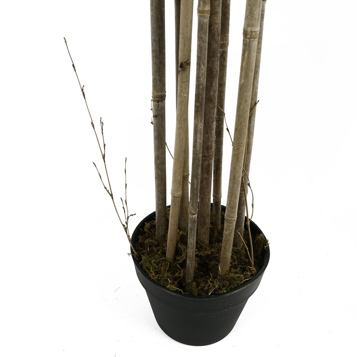 180cm (6ft) Artificial Bamboo Plants Trees - Natural Green XL – image 4