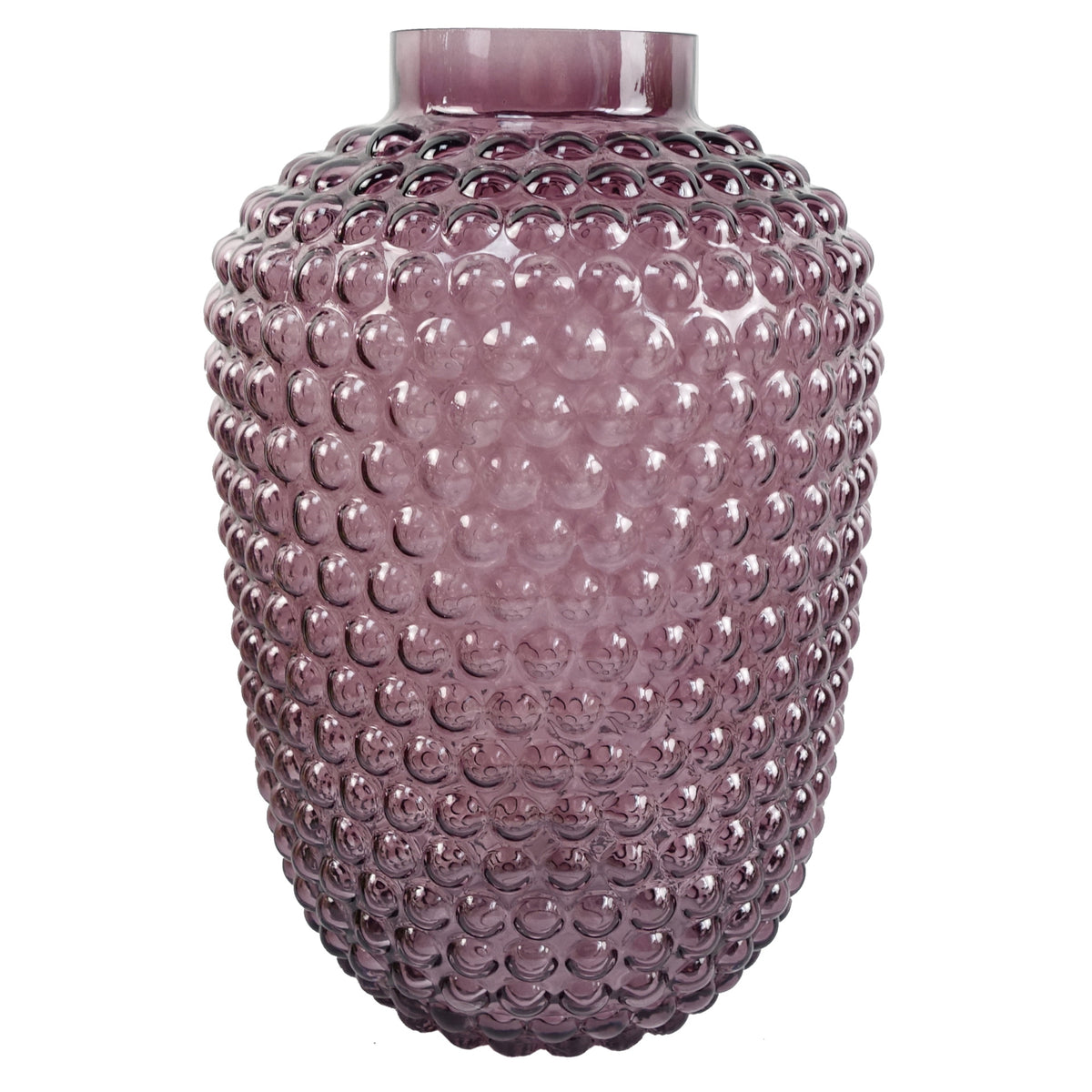 80cm Amethyst Vase Artificial Orchids and Foliage – image 5
