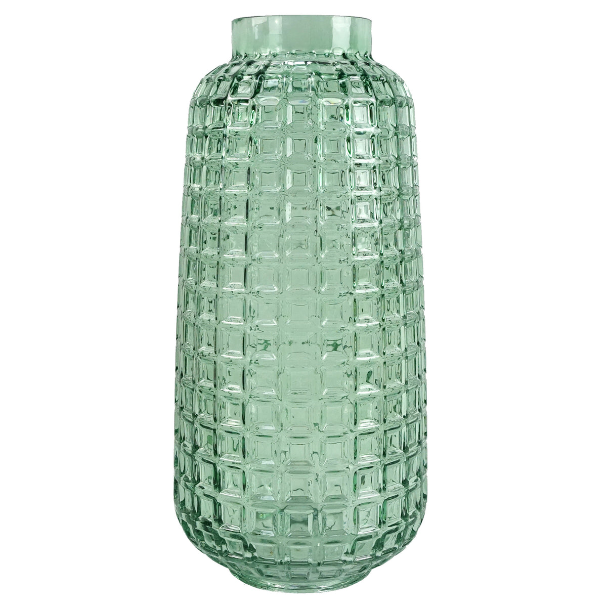 80cm Artificial Pink Carnation and Larkspur Glass Vase – image 4