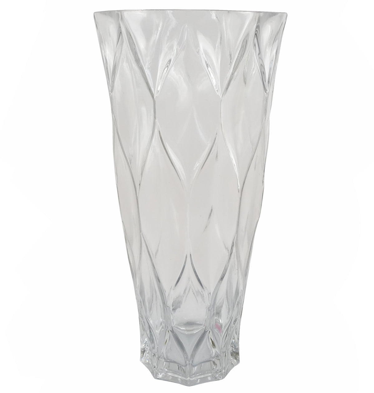 90cm Artificial Purple Chrysanthemum and Ferns Glass Vase – image 7