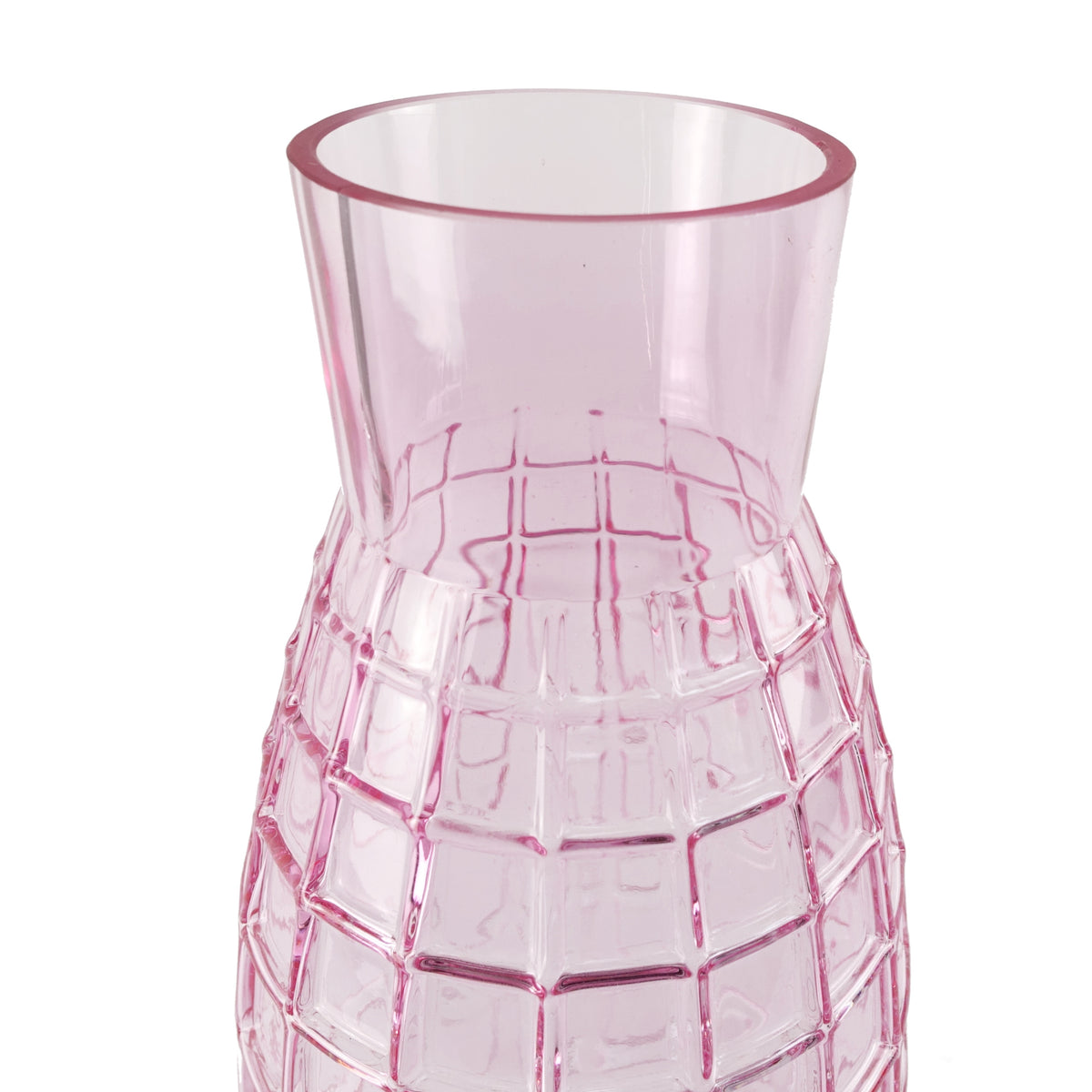 100cm Artificial Pink Lily Flower Arrangement Glass Vase – image 7