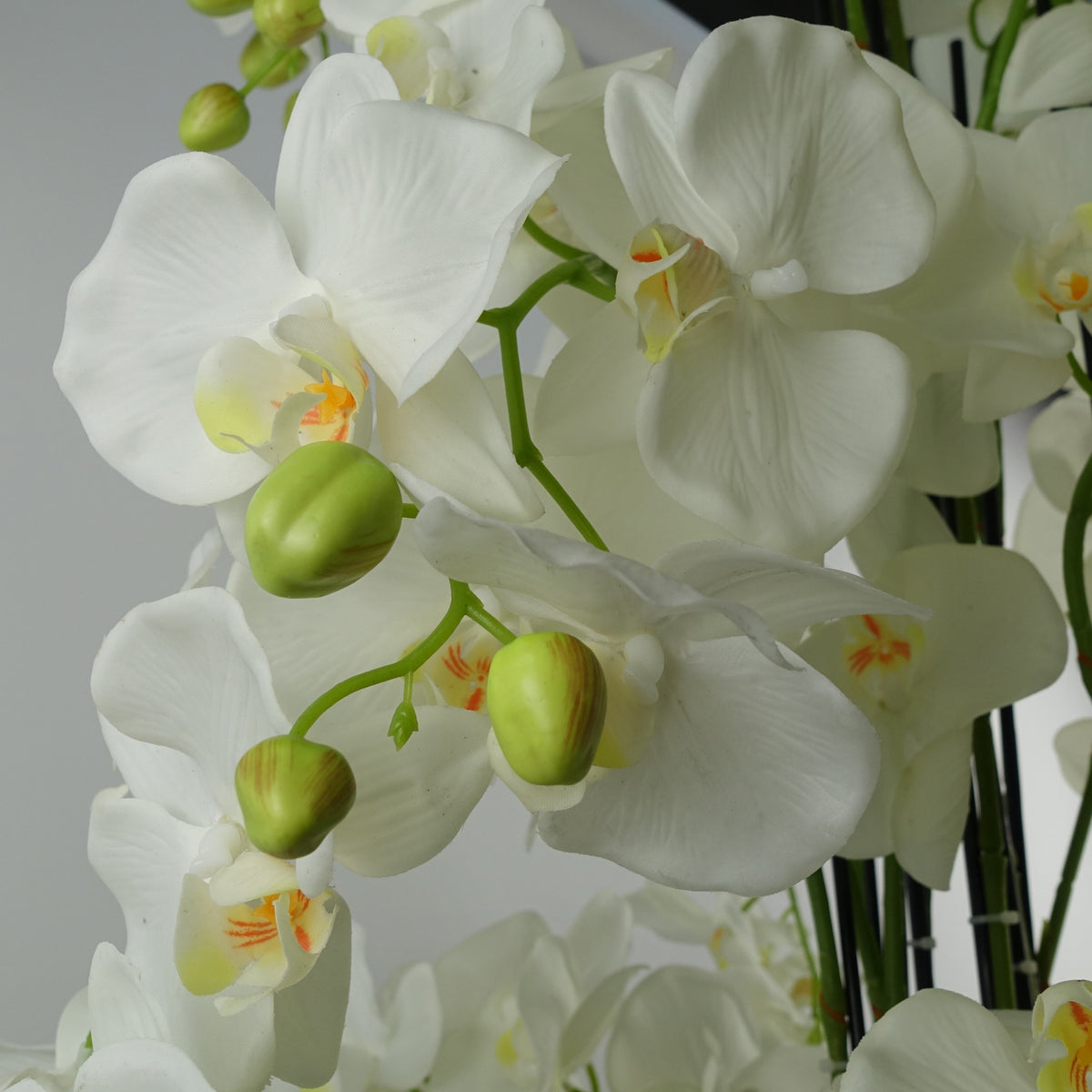 150cm Giant White Orchid Plant - Artificial - 189 flowers REAL TOUCH – image 2