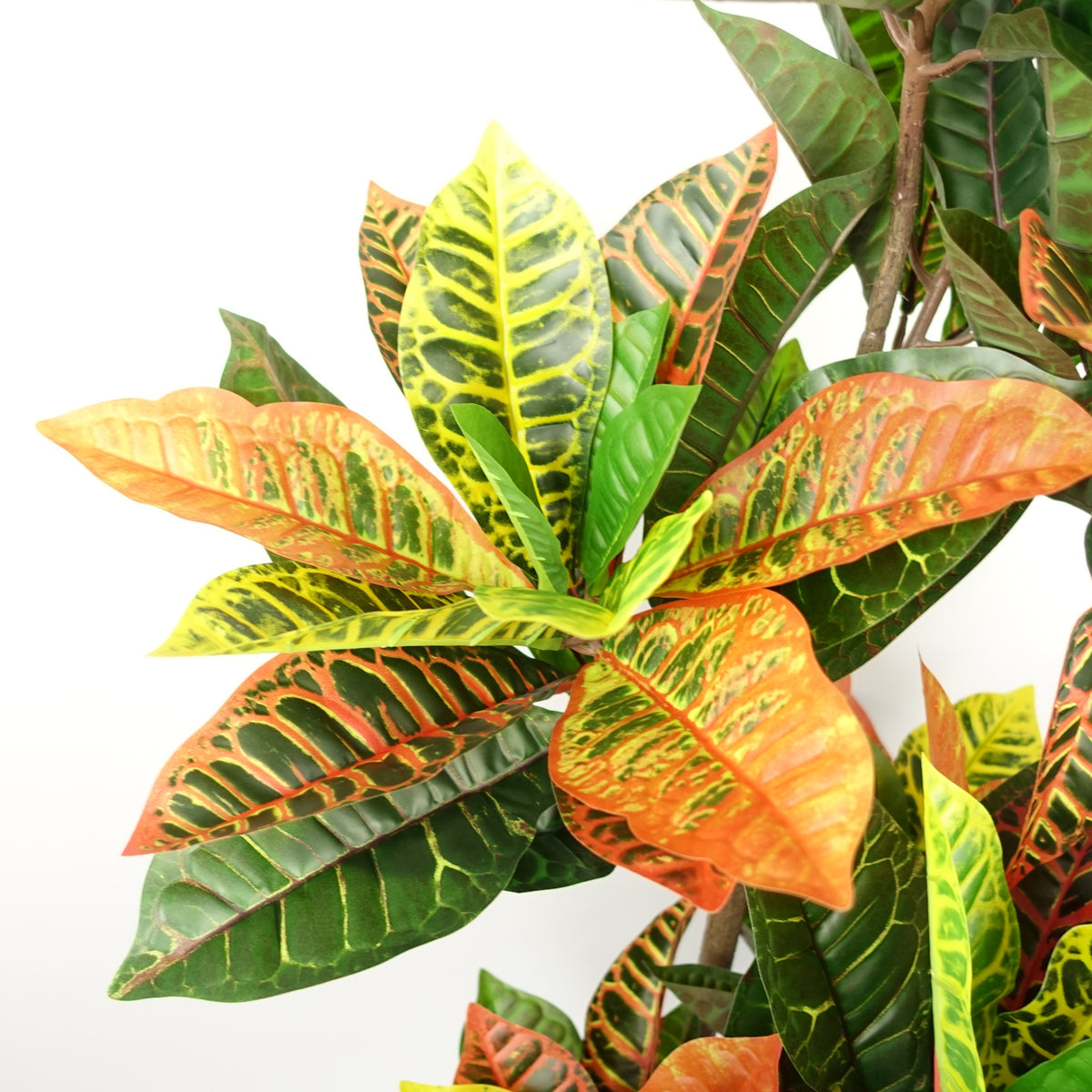 140cm Artificial Codiaeum Tree with 179 Leaves – image 2