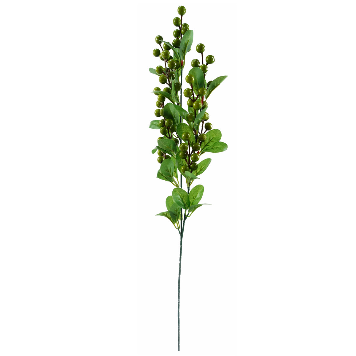 60cm Yellow Rose Artificial Flowers Glass Vase – image 3